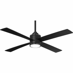 Minka Aire F796L-CL Falco Modern Coal LED 54" Ceiling Fan