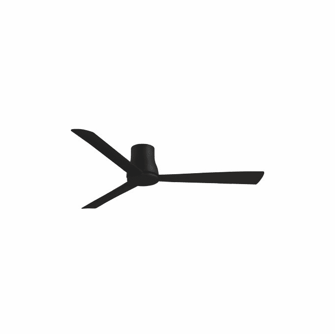 Minka Aire F874-CL Simple Flush Modern Coal 60" Indoor / Outdoor Ceiling Fan