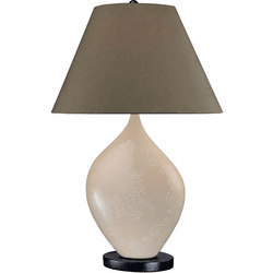 Minka Lavery 10879-0 Contemporary Cream Table Lamp Lighting