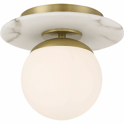 Minka Lavery 1205-695 Orban Modern Soft Brass Ceiling Light
