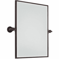 Minka Lavery 1440-267 Contemporary Dark Brushed Bronze Wall Mirror