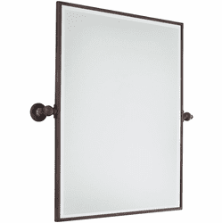 Minka Lavery 1441-267 Contemporary Dark Brushed Bronze Wall Mounted Mirror