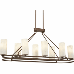 Minka Lavery 1678-755 Buchanan Modern Hellenic Bronze Island Light Fixture