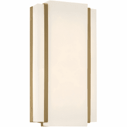 Minka Lavery 221-695-L Tanzac Contemporary Soft Brass LED Wall Lighting Sconce