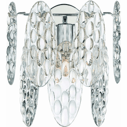 Minka Lavery 2483-613 Isabella's Reign Modern Polished Nickel Light Sconce