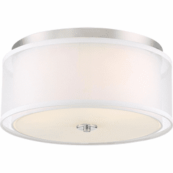 Minka Lavery 3078-613 Studio 5 Modern Polished Nickel Overhead Lighting Fixture