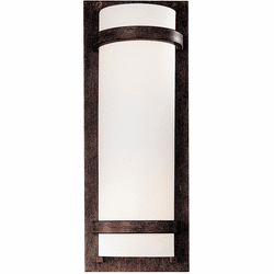Minka Lavery 341-357 Contemporary Iron Oxide Wall Sconce Lighting