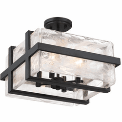 Minka Lavery 3616-66A Cloud Break Modern Coal Flush Mount Lighting
