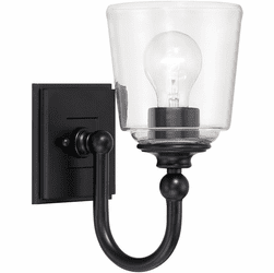 Minka Lavery 4001-66A Antonia Contemporary Coal Wall Sconce Lighting