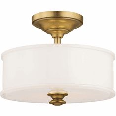 Minka Lavery 4172-249 Harbour Point Liberty Gold Flush Mount Light Fixture