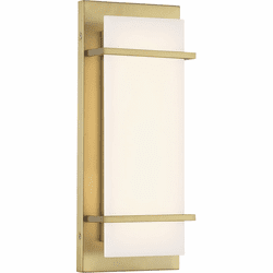Minka Lavery 431-695-L Tarnos Modern Soft Brass LED Lamp Sconce
