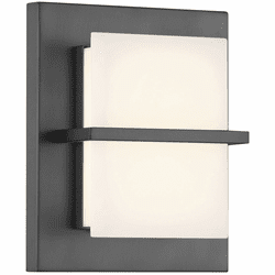 Minka Lavery 432-605-L Tarnos Modern Gun Metal LED Wall Lighting Sconce
