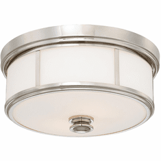 Minka Lavery 4365-613 Harbour Point Contemporary Polished Nickel Ceiling Lighting Fixture
