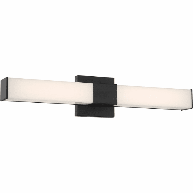 Minka Lavery 5074-66A-L Vantage Contemporary Coal LED Bathroom Lighting Sconce
