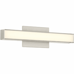 Minka Lavery 511-84-L Vantage Contemporary Brushed Nickel LED 18" Bath Lighting Fixture