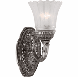 Minka Lavery 5761-2560-84 Eruopa Traditional Brushed Nickel Lamp Sconce