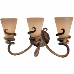 Minka Lavery 6763-211 Tofino Modern Tofino Bronze 3-Light Vanity Lighting Fixture