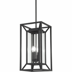 Minka Lavery 71264-66-C Harbor View Sand Coal Outdoor Pendant Light Fixture