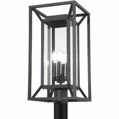 Minka Lavery 71266-66-C Harbor View Sand Coal Exterior Post Lighting Fixture