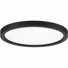 Minka Lavery 715-66A-L Contemporary Coal LED Flush Mount Ceiling Light Fixture