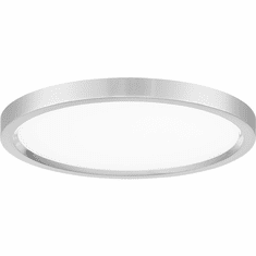 Minka Lavery 715-84-L Modern Brushed Nickel LED Flush Ceiling Light Fixture