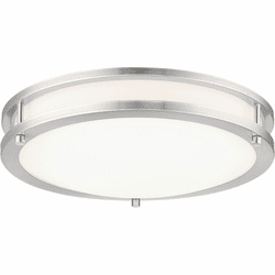 Minka Lavery 716-84-L Contemporary Brushed Nickel LED Flush Mount Lighting