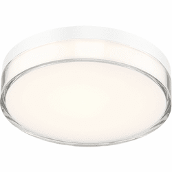 Minka Lavery 749-2-44-L Modern White LED 7" Outdoor Home Ceiling Lighting