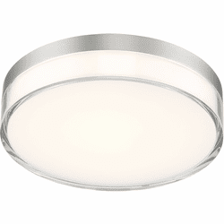 Minka Lavery 749-2-84-L Modern Brushed Nickel LED 7" Exterior Ceiling Light Fixture
