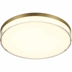Minka Lavery 759-2-787-L Vantage Modern Ashen Brass LED 11" Overhead Lighting Fixture