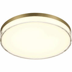 Minka Lavery 759-2-787-L Vantage Modern Ashen Brass LED 11" Overhead Lighting Fixture