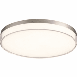 Minka Lavery 759-2-84-L Contemporary Brushed Nickel LED 11" Outdoor Flush Mount Light Fixture