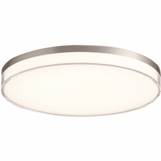 Minka Lavery 769-2-84-L Vantage Contemporary Brushed Nickel LED 13" Flush Ceiling Light Fixture