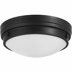 Minka Lavery 823-66A Contemporary Coal Flush Mount Lighting Fixture