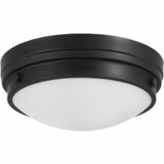 Minka Lavery 823-66A Contemporary Coal Flush Mount Lighting Fixture