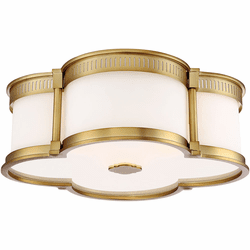Minka Lavery 824-249-L Contemporary Liberty Gold LED Flush Mount Lighting Fixture