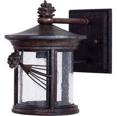 Minka Lavery 9151-A357 Abbey Lane Traditional Iron Oxide Outdoor Wall Sconce Light