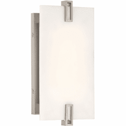 Minka Lavery 924-84-L Aizen Modern Brushed Nickel LED Wall Light Fixture