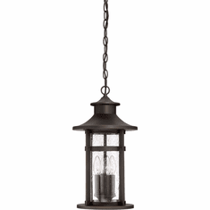 Minka Lavery The Great Outdoors 72554-143C Highland Ridge Oil Rubbed Bronze with Gold Highlights Exterior Hanging Lamp