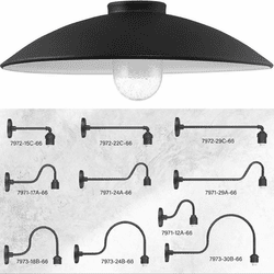 Metal and Glass Shade - 7984-18-66