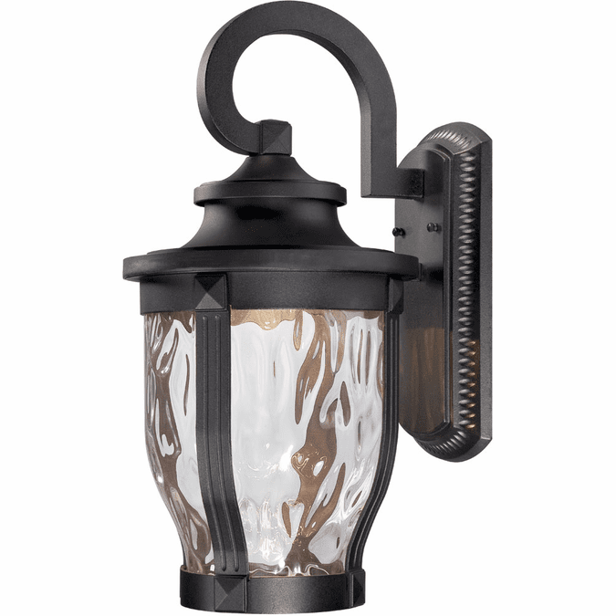 Minka Lavery The Great Outdoors Merrimack Sand Coal LED 10 inch Outdoor Wall Mounted Lamp