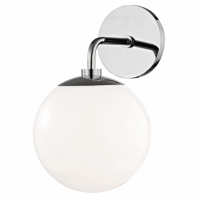 Mitzi H105101-PN Stella Contemporary Polished Nickel Wall Sconce