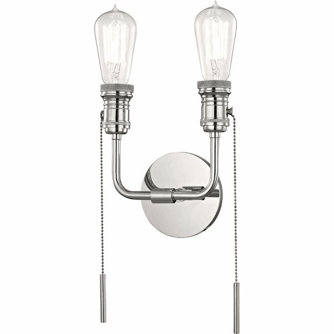 Mitzi H106102-PN Lexi Contemporary Polished Nickel Lighting Wall Sconce