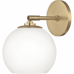 Mitzi H121101-AGB Tilly Contemporary Aged Brass LED Wall Sconce Lighting