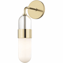 Mitzi H126101-PB Emilia Contemporary Polished Brass LED Wall Lighting