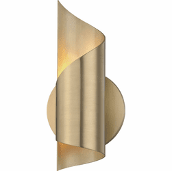 Mitzi H161101-AGB Evie Contemporary Aged Brass LED Lighting Wall Sconce
