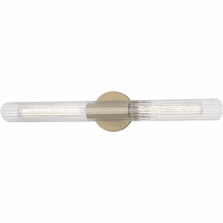 Mitzi H177102L-AGB Cecily Modern Aged Brass Wall Sconce Light