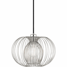 Mitzi H181701S-PN Jasmine Modern Polished Nickel Ceiling Light Pendant