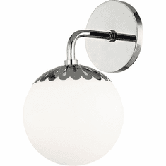 Mitzi H193301-PN Paige Contemporary Polished Nickel Wall Sconce Light