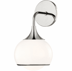 Mitzi H281301-PN Reese Contemporary Polished Nickel Wall Lighting Fixture