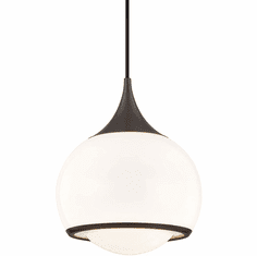 Mitzi H281701M-OB Reese Modern Old Bronze Mini Drop Ceiling Light Fixture